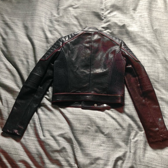 Brand new NEVER WORN Diesel 100% Lambskin Leather Jacket - Picture 3 of 14